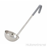 Winco LDC-12 Stainless Steel Ladle with Gray Handle  12-Ounce - B000UBE7P8
